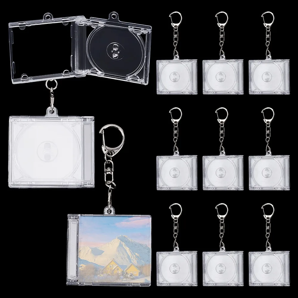 15 Bags Acrylic Record Box Pendant Decorations with Alloy Clasps Clear 51x53.5x7.5mm
15 Bags Acrylic Record Box Pendant Decorations with Alloy Clasps Clear 51x53.5x7.5mm