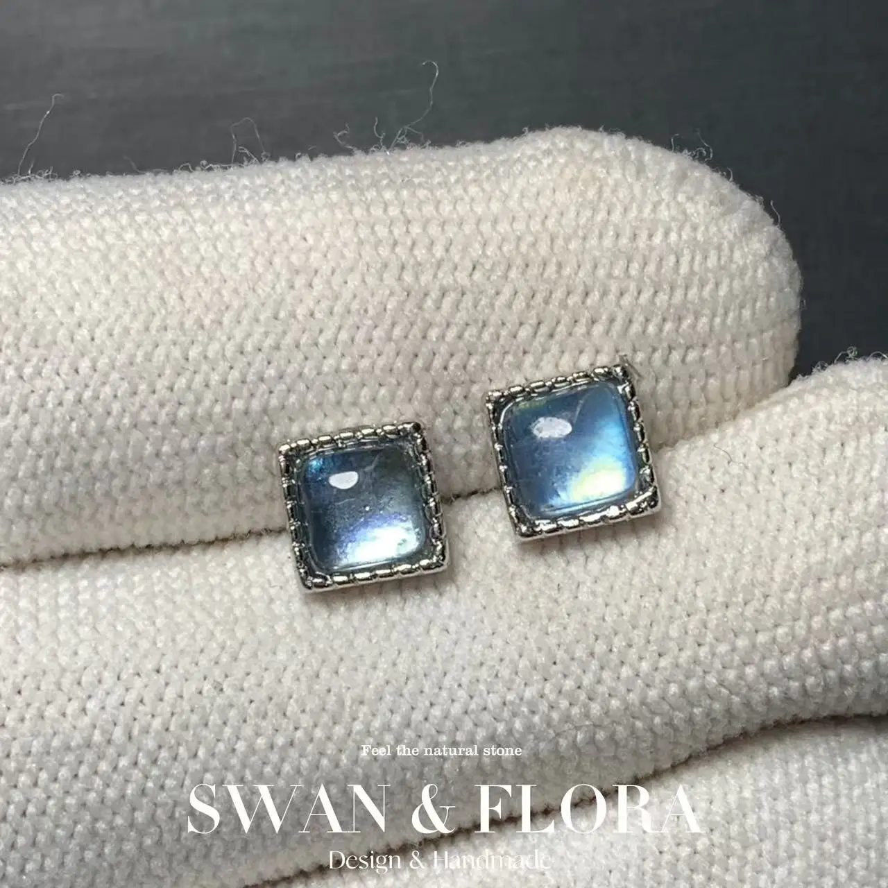Square Natural Aquamarine 925 Sterling Silver Stud Earrings For Women Jewelry Gift Simple Jewelry Blue
Square Natural Aquamarine 925 Sterling Silver Stud Earrings For Women Jewelry Gift Simple Jewelry Blue