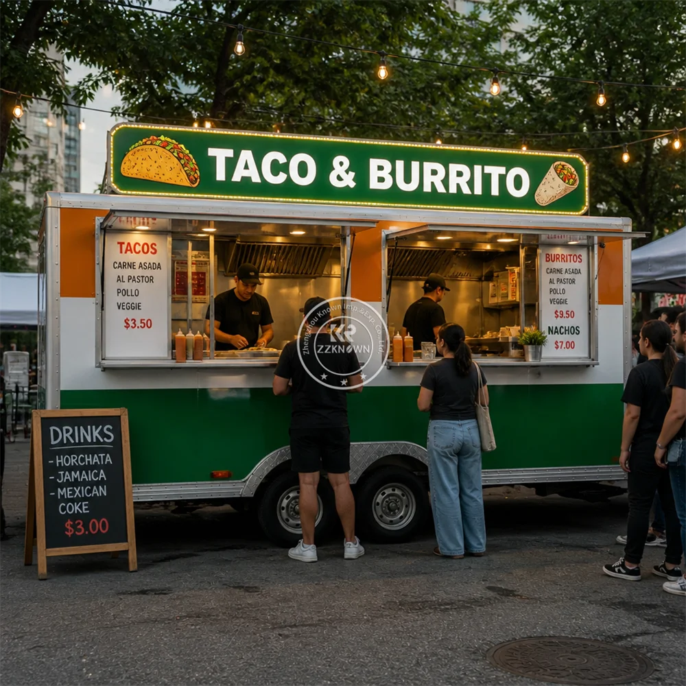 Customized Mobile Coffee Truck Ice Cream Hot Dog Cart Food Truck Trailer Concession Trailer With Complete Kitchen Setup
Customized Mobile Coffee Truck Ice Cream Hot Dog Cart Food Truck Trailer Concession Trailer With Complete Kitchen Setup