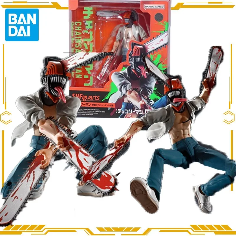 Bandai Original Genuine S.H.Figuarts Chainsaw Man Anime Figure Denji Action Figure Toys for Boys Girls Gift Collectible Model
Bandai Original Genuine S.H.Figuarts Chainsaw Man Anime Figure Denji Action Figure Toys for Boys Girls Gift Collectible Model