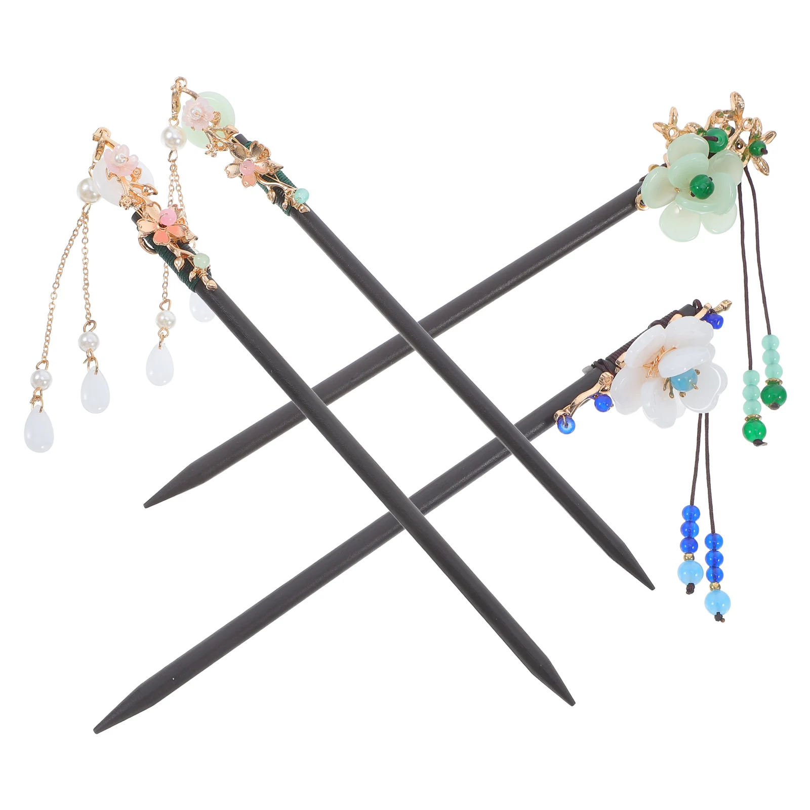 4pcs Tassel Hairpin Ancient Style Accessories Women Wooden Pins Clips Flower Chinese Hairpins Durable Material
4pcs Tassel Hairpin Ancient Style Accessories Women Wooden Pins Clips Flower Chinese Hairpins Durable Material