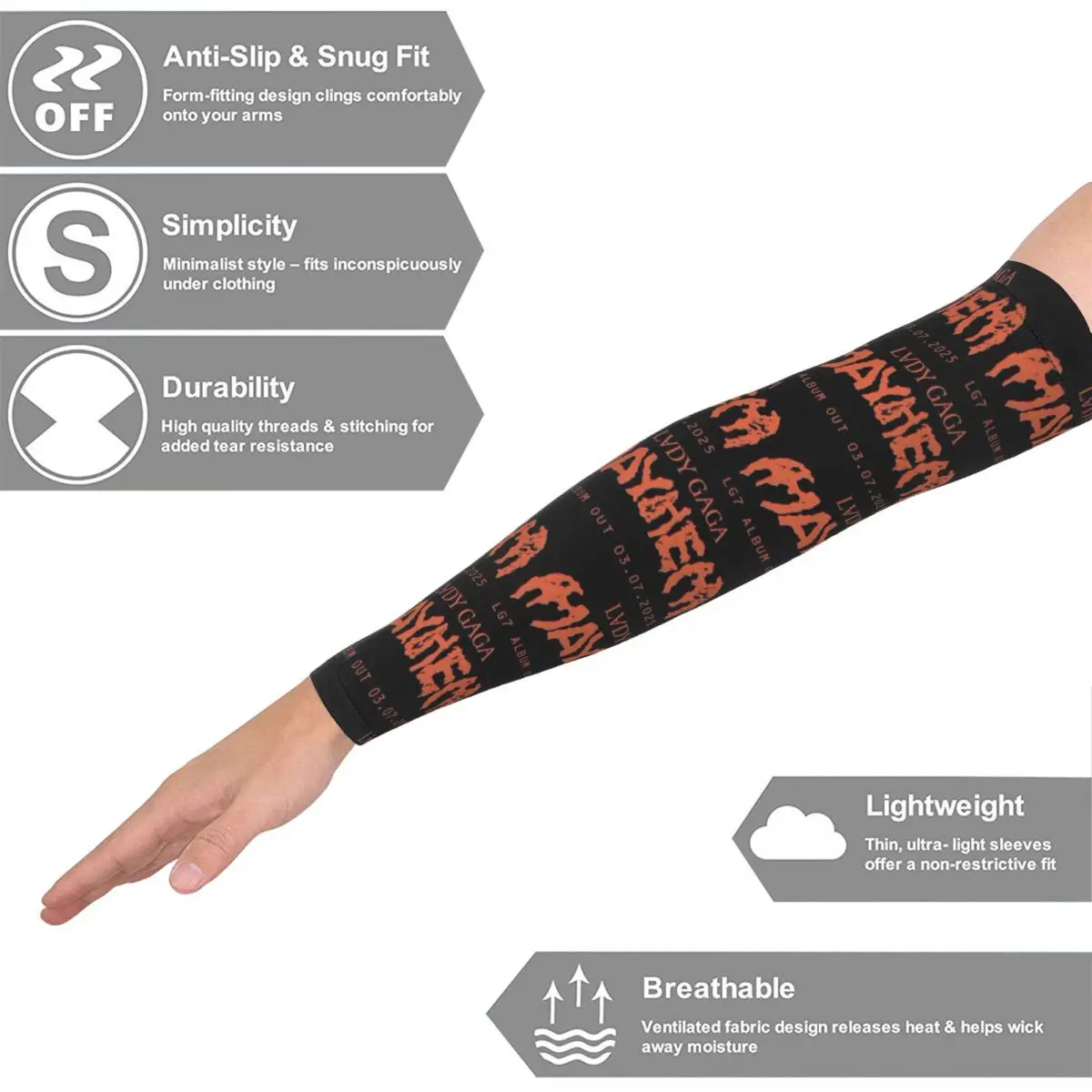 Lady Gaga Mayhem альбом нарукавники для мужчин и женщин защита от солнца и ультрафиолета татуировка прикрытие спорт охлаждение велосипедный спорт
Lady Gaga Mayhem альбом нарукавники для мужчин и женщин защита от солнца и ультрафиолета татуировка прикрытие спорт охлаждение велосипедный спорт