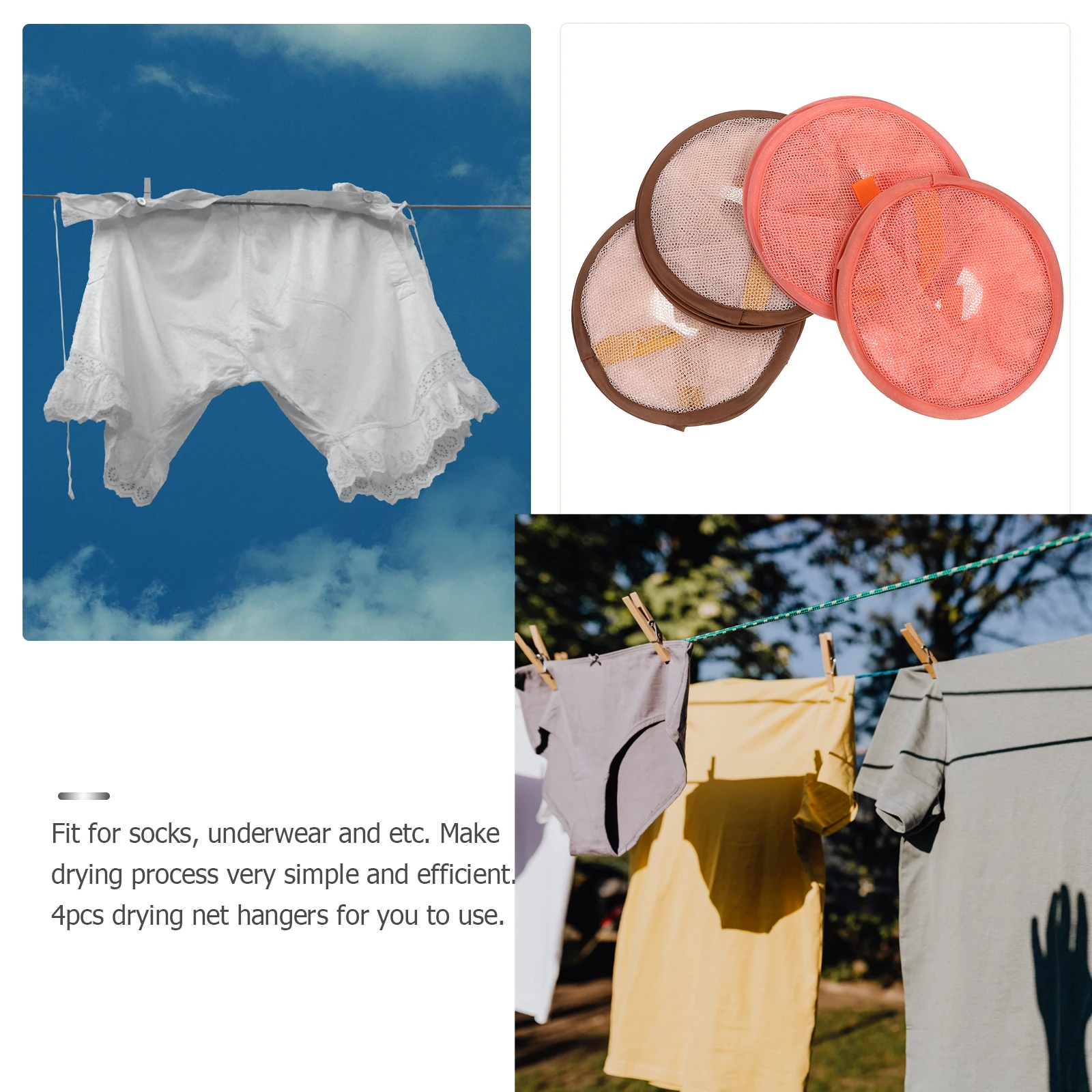 4pcs Three Tier Steel Wire Mesh Drying Basket Foldable Large Capacity Laundry Clothes Hanger Net Drying Socks Underwear Storage 
4pcs Three Tier Steel Wire Mesh Drying Basket Foldable Large Capacity Laundry Clothes Hanger Net Drying Socks Underwear Storage
