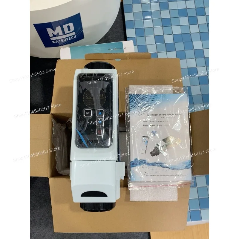 Swimming pool EC series salt and chlorine machine, 8g/h, 12g/h, 16g/h, 20g/h optional, simple to use, safe and reliable
Swimming pool EC series salt and chlorine machine, 8g/h, 12g/h, 16g/h, 20g/h optional, simple to use, safe and reliable