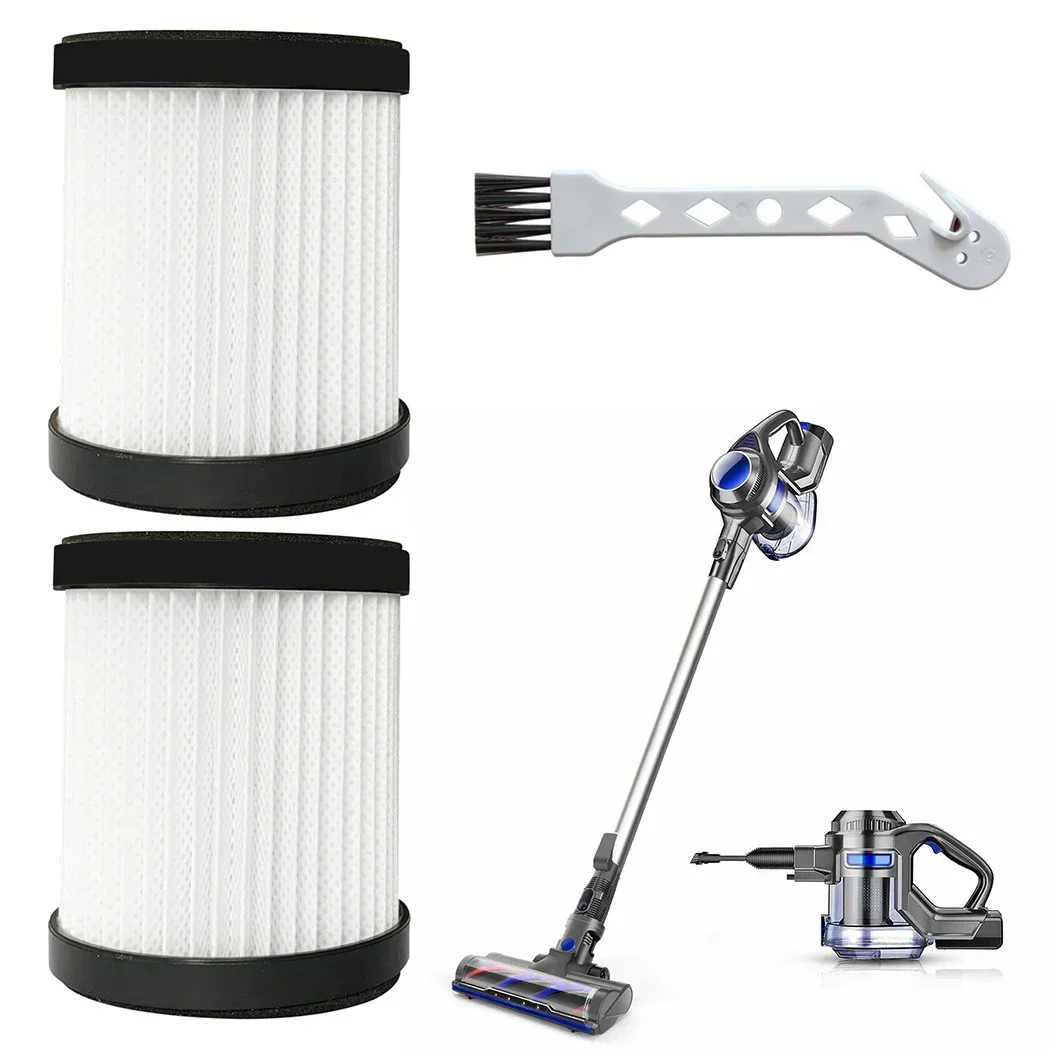 2pcs Filters & 1pc Cleaning Brush Set For MOOSOO XL-618A Cordless Vacuum 10Kpa Suction 4 In 1 Stick Handheld
2pcs Filters & 1pc Cleaning Brush Set For MOOSOO XL-618A Cordless Vacuum 10Kpa Suction 4 In 1 Stick Handheld