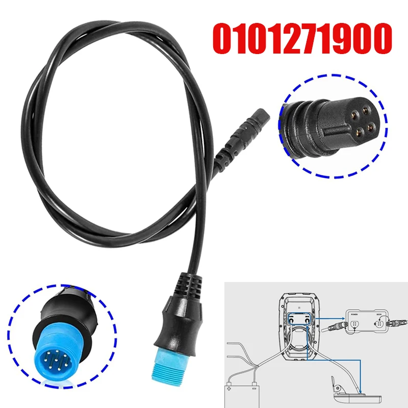 0101271900 8-Pin Transducer to 4-Pin Sounder Adapter Cable Compatible with Garmin AIRMAR, ECHOMAP, Plus, ECHOMAP UHD
0101271900 8-Pin Transducer to 4-Pin Sounder Adapter Cable Compatible with Garmin AIRMAR, ECHOMAP, Plus, ECHOMAP UHD