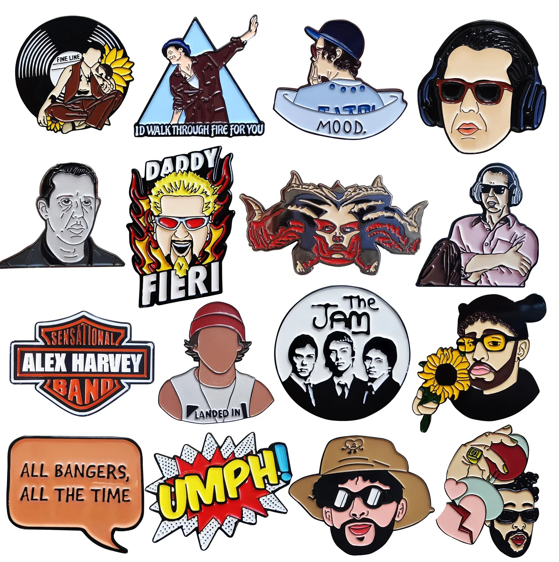 Z/.Singer Pop Performer Movie Star Band Brooches Badges Metal Cartoon Anime Enamel Lapel Pins Brooches Jewelry Accessories/A
Z/.Singer Pop Performer Movie Star Band Brooches Badges Metal Cartoon Anime Enamel Lapel Pins Brooches Jewelry Accessories/A