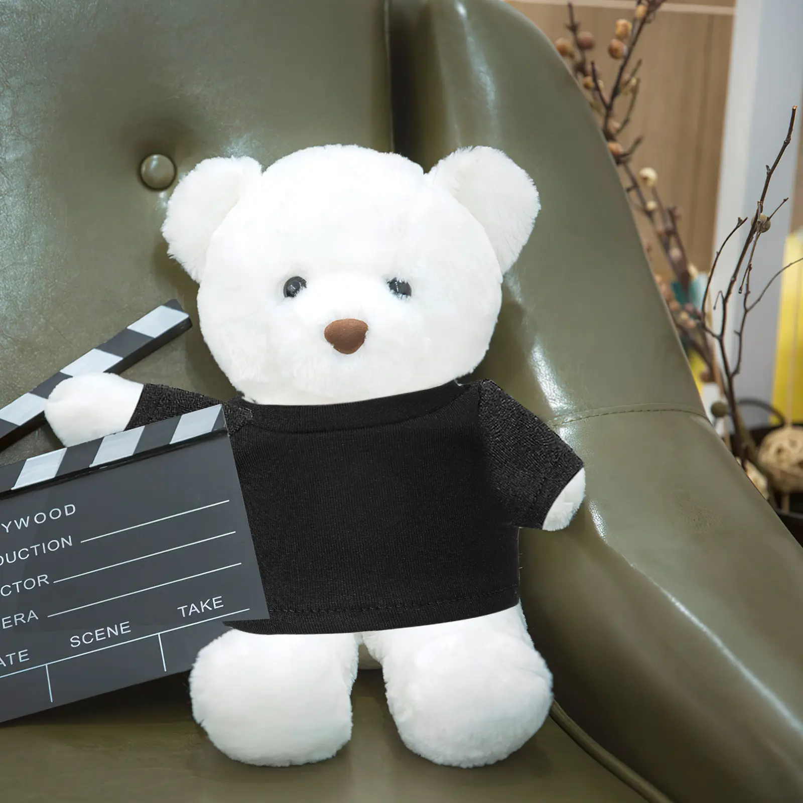 4Pcs Bear Shirts Clothes for Stuffed Animals Short Sleeve Universal Size Soft Cotton Comfortable Bear Shirts Reusable Washable
4Pcs Bear Shirts Clothes for Stuffed Animals Short Sleeve Universal Size Soft Cotton Comfortable Bear Shirts Reusable Washable