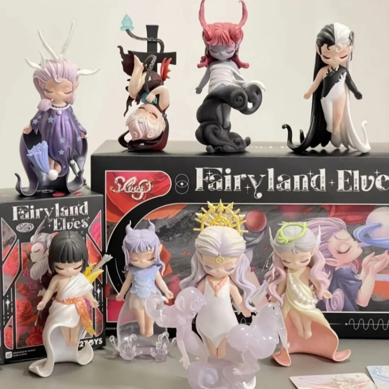 Серия Sleep Fairyland и Elves, слепая коробка, модные фигурки с милыми куклами вокруг них, Коллекционная игрушка, украшение для рабочего стола, подарок
Серия Sleep Fairyland и Elves, слепая коробка, модные фигурки с милыми куклами вокруг них, Коллекционная игрушка, украшение для рабочего стола, подарок