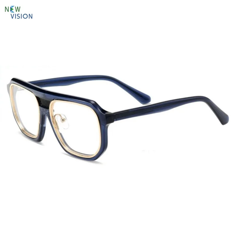 2025 Fashion Men New Large Frames Glasses Retro High Grade Thick Acetate Flat Lens Eyewear Women Myopia Prescription Eyeglass
2025 Fashion Men New Large Frames Glasses Retro High Grade Thick Acetate Flat Lens Eyewear Women Myopia Prescription Eyeglass