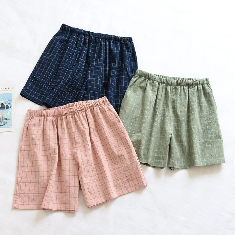 Summer Thin Cotton Couple Shorts Loose Fit Briefs Home Pants Men's Sleepwear Straight Supply Comfortable Breathable Underwear
Summer Thin Cotton Couple Shorts Loose Fit Briefs Home Pants Men's Sleepwear Straight Supply Comfortable Breathable Underwear