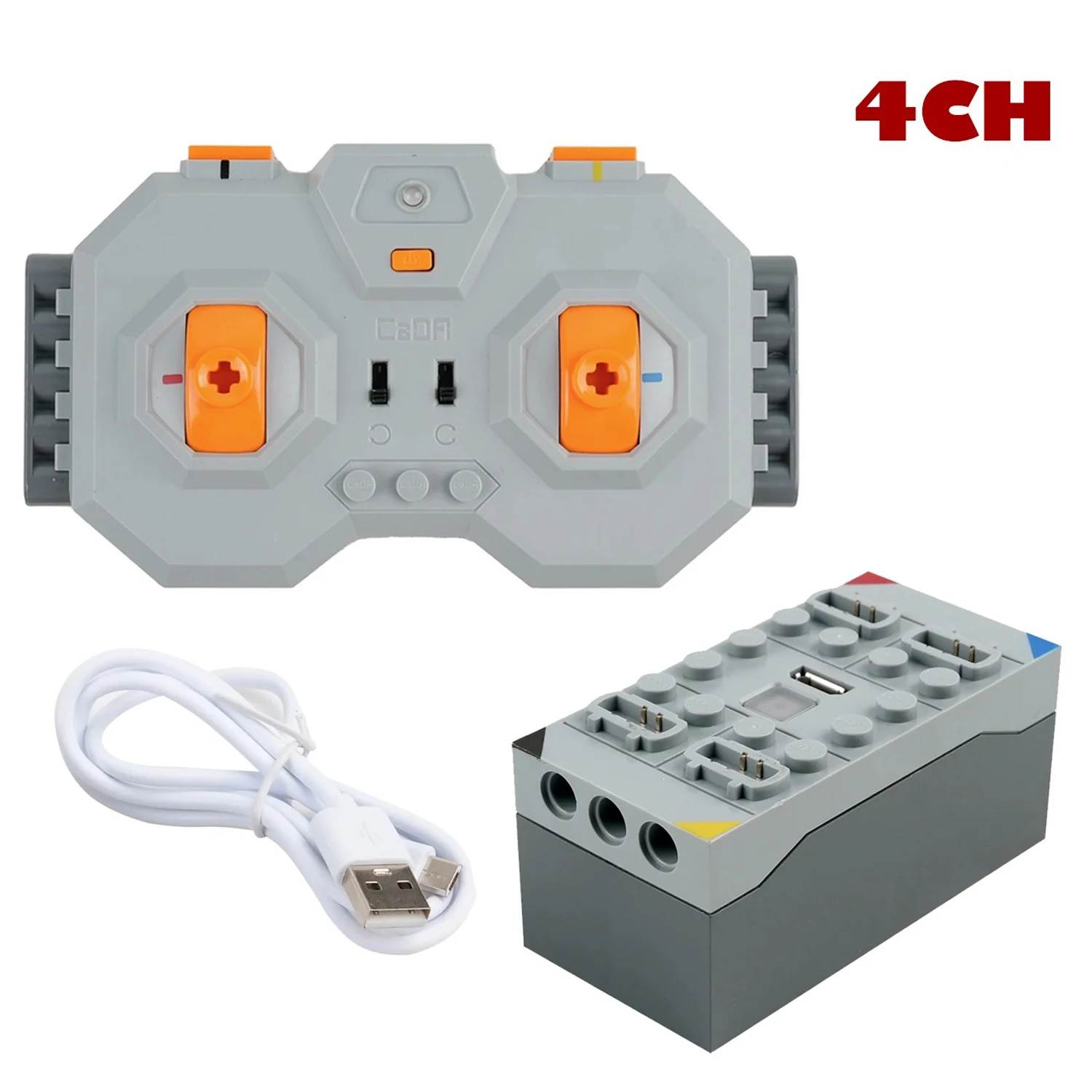 MOC CaDA 2,4 ГГц 4-канальный комплект дистанционного управления для поезда, функции питания, перезаряжаемая литиевая батарея, чехол для строительного блока STEM
MOC CaDA 2,4 ГГц 4-канальный комплект дистанционного управления для поезда, функции питания, перезаряжаемая литиевая батарея, чехол для строительного блока STEM