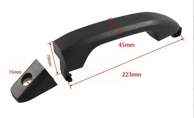 Car Door Universal Door Handle for GMC Yukon, Yukon XL, Chevy Chevrolet Suburban 3500 HD, Tahoe LTZ, Tahoe
Car Door Universal Door Handle for GMC Yukon, Yukon XL, Chevy Chevrolet Suburban 3500 HD, Tahoe LTZ, Tahoe