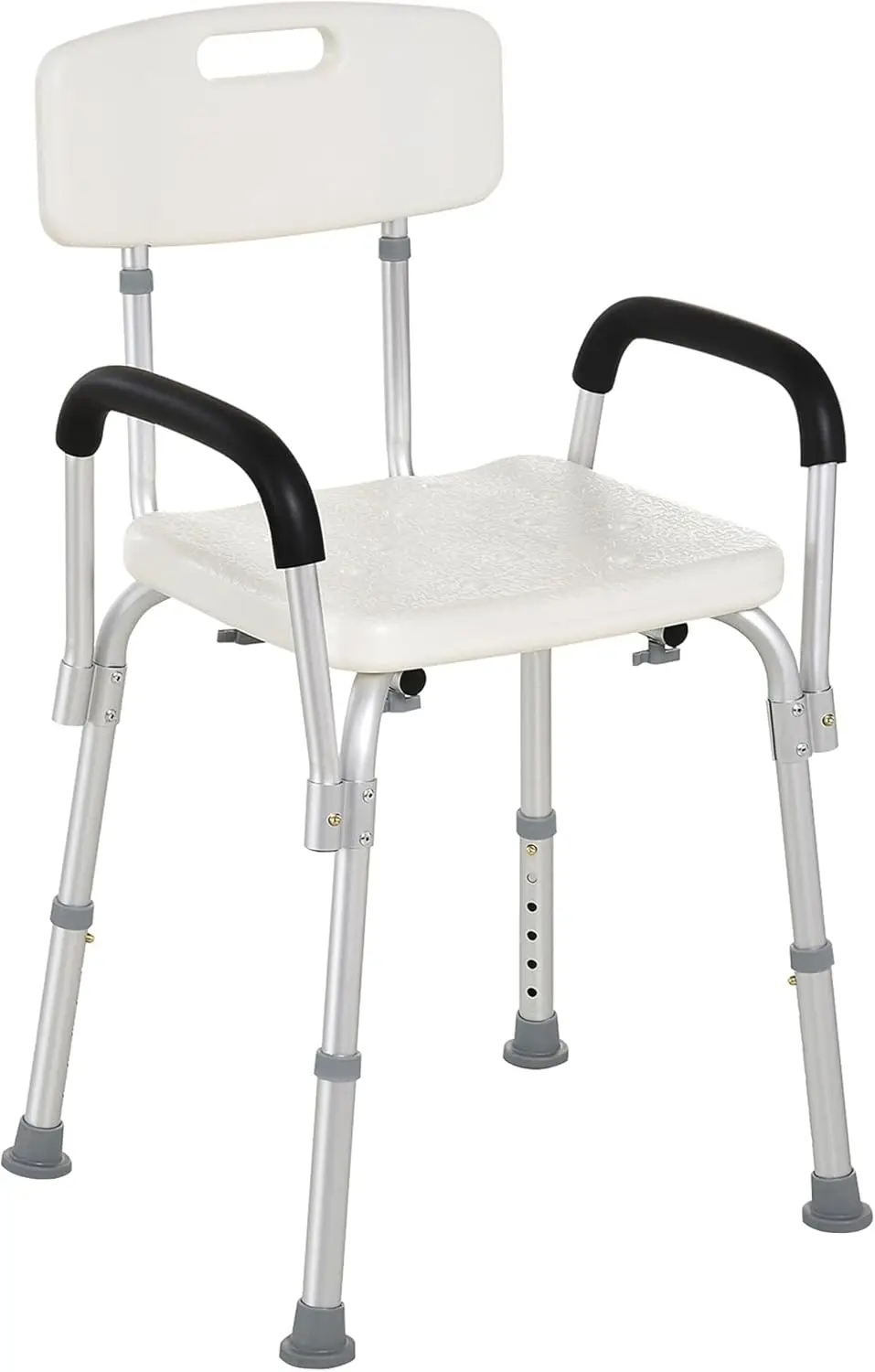 Medical Grade Shower Chair with Adjustable Height, Removable Armrests for Seniors and Disabled
Medical Grade Shower Chair with Adjustable Height, Removable Armrests for Seniors and Disabled