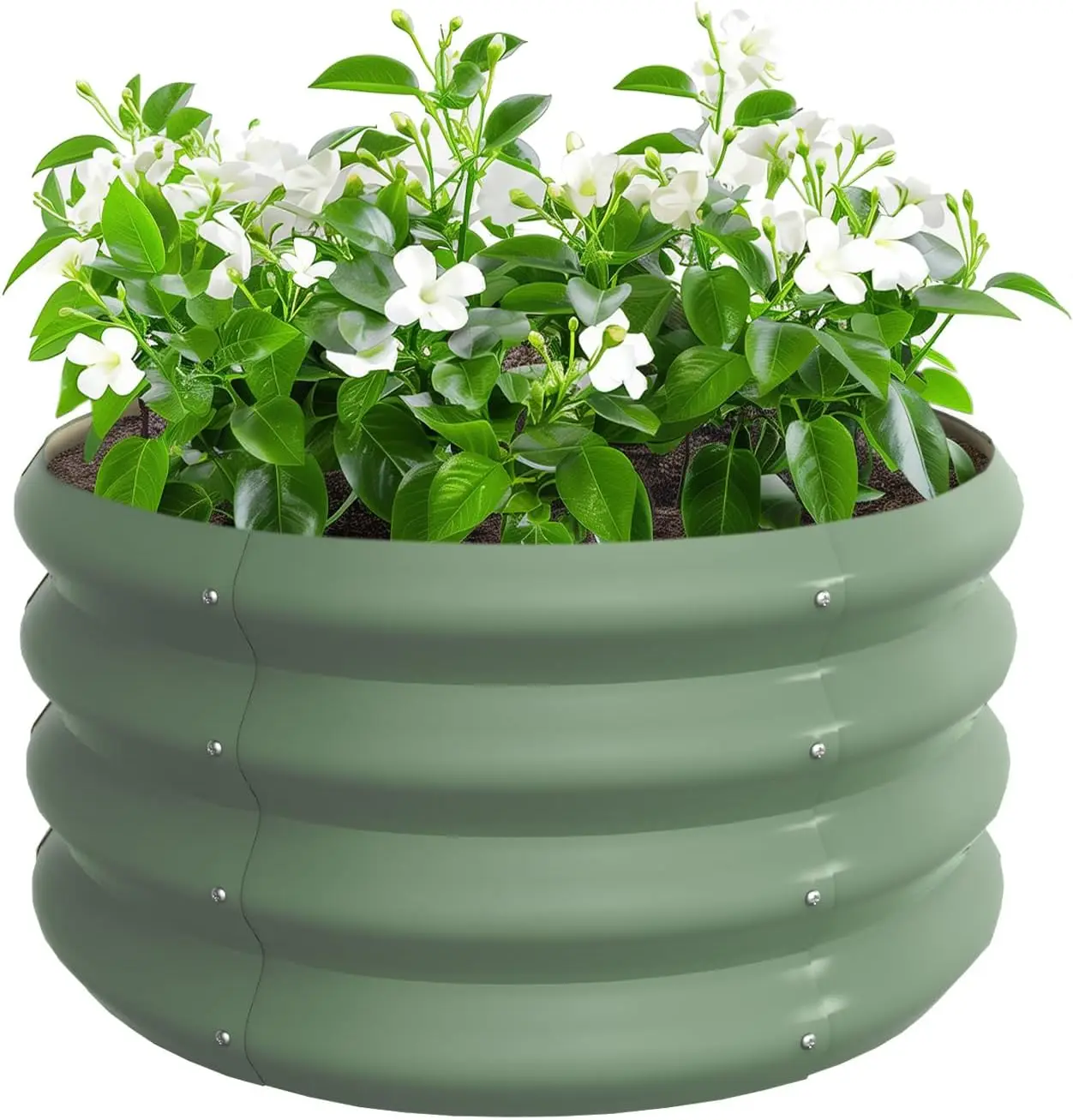 2x2x1ft Round Galvanized Raised Garden Bed Outdoor Metal Planter Box Raised Beds for Gardening,Vegetables,Fruits,Flowers & Herbs
2x2x1ft Round Galvanized Raised Garden Bed Outdoor Metal Planter Box Raised Beds for Gardening,Vegetables,Fruits,Flowers & Herbs