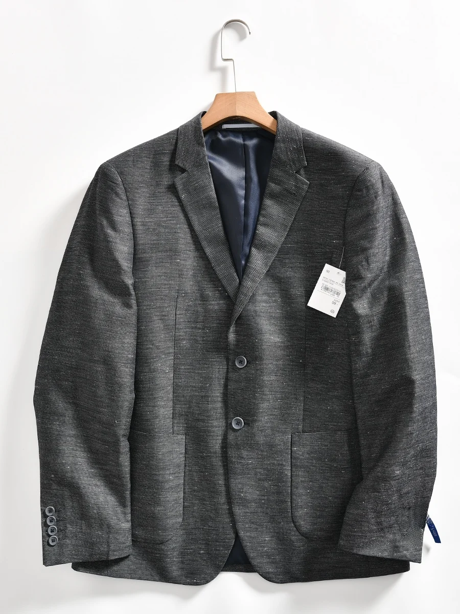Men's Business Casual Spring Jacket 48% Cotton 52% Linen Versatile Classic Fit Long Sleeve Fashion Urban Style Outerwear
Men's Business Casual Spring Jacket 48% Cotton 52% Linen Versatile Classic Fit Long Sleeve Fashion Urban Style Outerwear