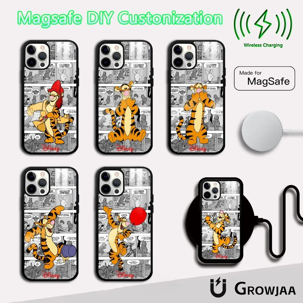 Cartoon Winnie Tiger Phone Case For iPhone 16 15 14 13 12 11 Pro Max Plus Mini Magsafe Mirror Wireless Magnetic Cover
Cartoon Winnie Tiger Phone Case For iPhone 16 15 14 13 12 11 Pro Max Plus Mini Magsafe Mirror Wireless Magnetic Cover