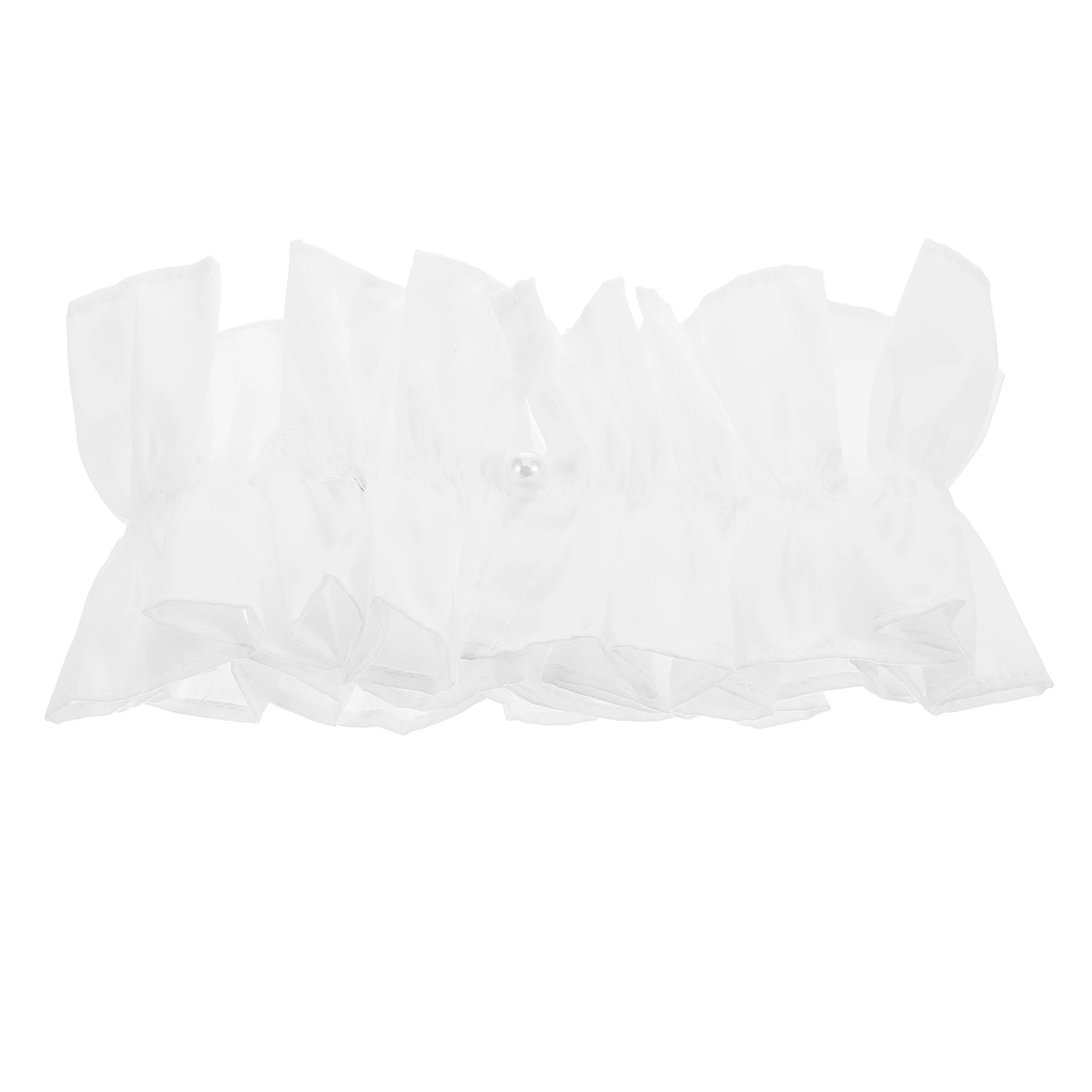 Fashionable Pleated Neck Ruffle Collar for Women Soft Cotton French Style Detachable Accessory Elevate Outfits Elegant
Fashionable Pleated Neck Ruffle Collar for Women Soft Cotton French Style Detachable Accessory Elevate Outfits Elegant