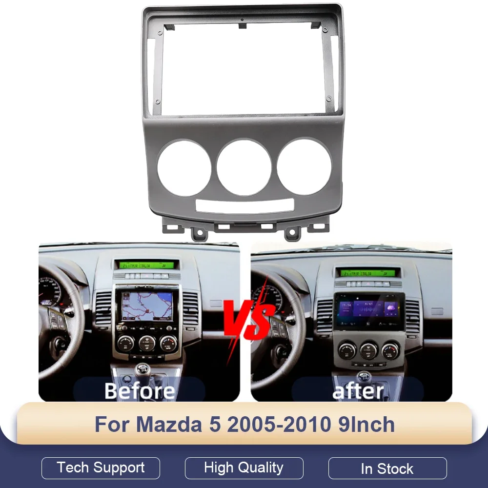2din 9 Inch Car Radio Fascias for Mazda 5 2005-2010 Dashboard Gps Mp5 Android Multimedia Player Frame Installation DVD Panel Kit
2din 9 Inch Car Radio Fascias for Mazda 5 2005-2010 Dashboard Gps Mp5 Android Multimedia Player Frame Installation DVD Panel Kit