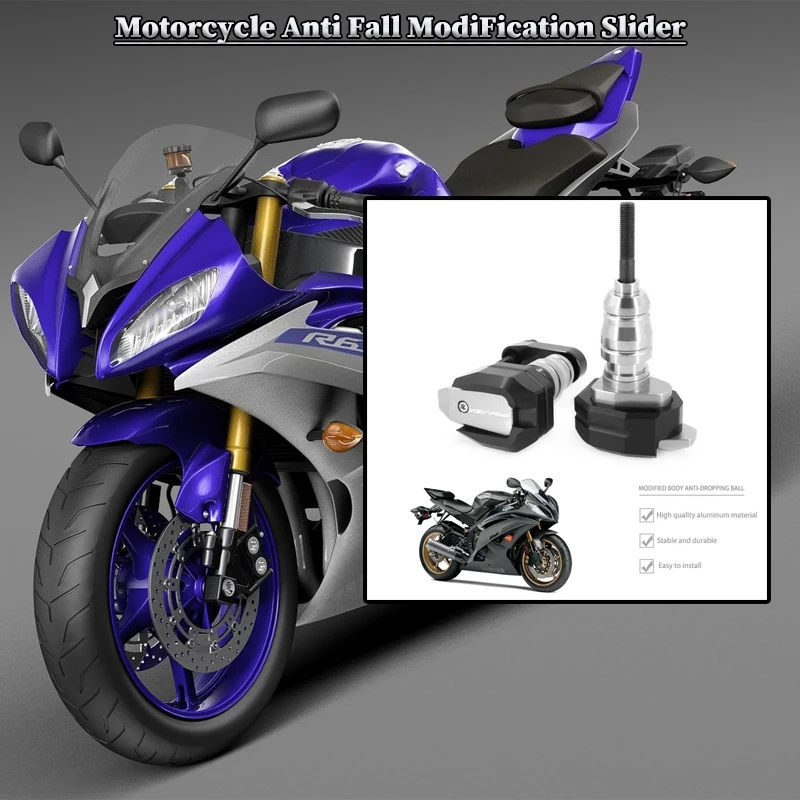 For YAMAHA YZF-R6 YZFR6 YZF R6 2006-2016 2015 Motorcycle Falling Protection Frame Slider Fairing Guard Anti Crash Pad Protector
For YAMAHA YZF-R6 YZFR6 YZF R6 2006-2016 2015 Motorcycle Falling Protection Frame Slider Fairing Guard Anti Crash Pad Protector