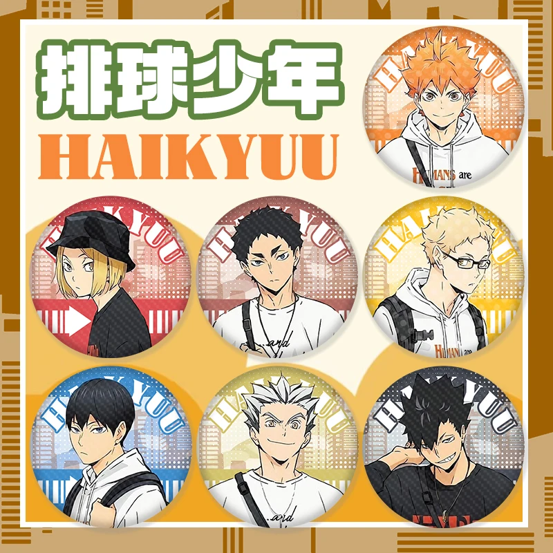Anime Haikyuu!! Cosplay Tinplate Badge Cartoon Hanging Drop Brooch Pendant Xmas Birthday Gift Backpack Decoration Accessories
Anime Haikyuu!! Cosplay Tinplate Badge Cartoon Hanging Drop Brooch Pendant Xmas Birthday Gift Backpack Decoration Accessories