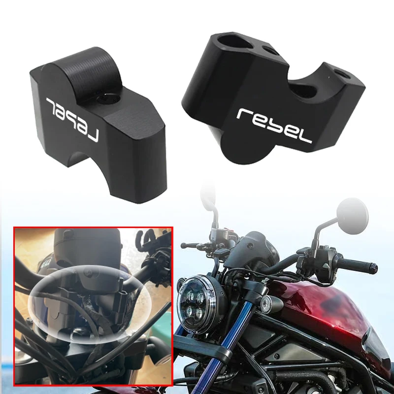 Handlebar Riser Heightening Device Motorcycle Accessories Handlebar Riser Mount Clamp Fit For HONDA Rebel 1100 CMX1100 2017-2023
Handlebar Riser Heightening Device Motorcycle Accessories Handlebar Riser Mount Clamp Fit For HONDA Rebel 1100 CMX1100 2017-2023