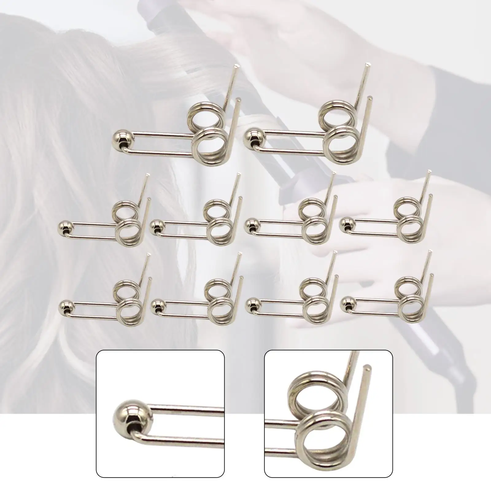 10Pcs Double Return Torsion Spring, Wire Diameter: 1.2mm, Metal for Curling Iron Rod
10Pcs Double Return Torsion Spring, Wire Diameter: 1.2mm, Metal for Curling Iron Rod