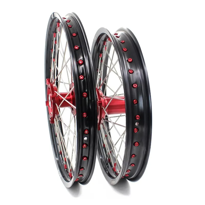 【2025】 Комплект дисков MX со спицами, подходит для SUZUKI RMZ250 2007-2024 RMZ450 2005-2024, комплект дисков для мотокросса, красная ступица/болты
【2025】 Комплект дисков MX со спицами, подходит для SUZUKI RMZ250 2007-2024 RMZ450 2005-2024, комплект дисков для мотокросса, красная ступица/болты