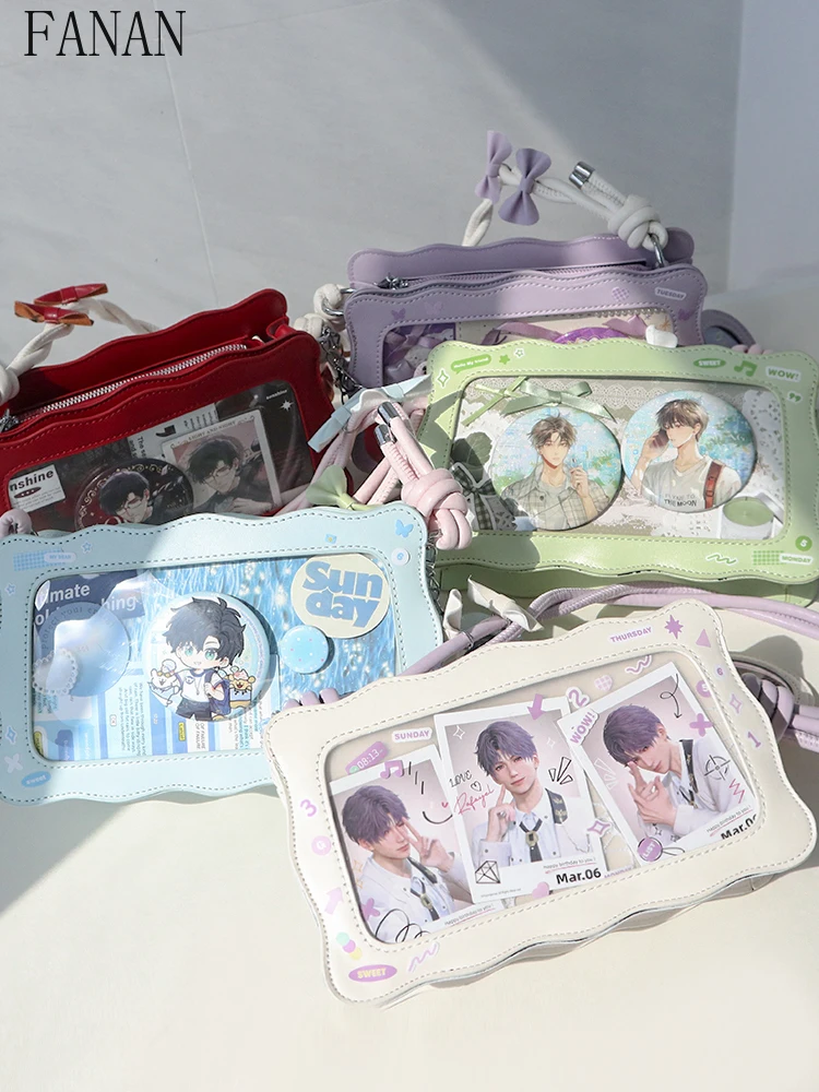 Оригинальные женские сумки в стиле Лолиты, универсальные милые сумки для девочек, прозрачные сумки через плечо для женщин
Оригинальные женские сумки в стиле Лолиты, универсальные милые сумки для девочек, прозрачные сумки через плечо для женщин