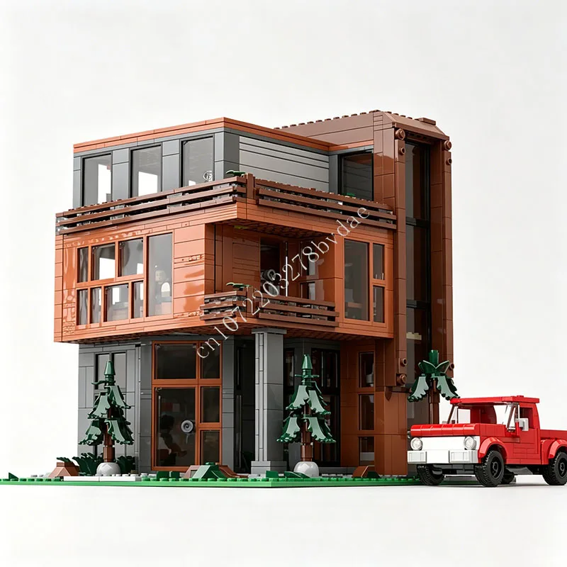 1938 PCS Modern Villa Cafe Building Blocks City Street View Architecture Assembly Educational Man for Adults Home Decoration
1938 PCS Modern Villa Cafe Building Blocks City Street View Architecture Assembly Educational Man for Adults Home Decoration
