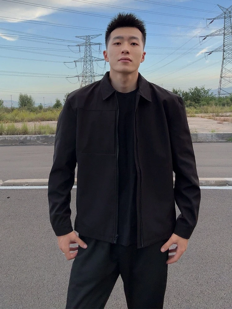 Bla American Sle Adstrative Jaet Men's Autumn Waterproof Hard Man ort Coat Youth Trendy Commute Stand Fit Long...
Bla American Sle Adstrative Jaet Men's Autumn Waterproof Hard Man ort Coat Youth Trendy Commute Stand Fit Long...