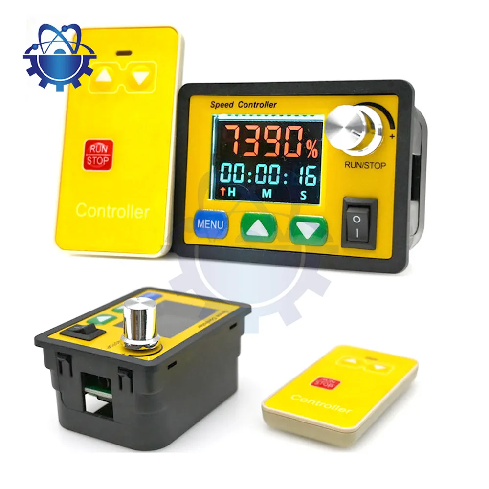 DC6-55V 30A Wireless Remote Control Intelligent DC Brush Motor Speed Controller Cyclic Start-Stop LCD Colour Display
DC6-55V 30A Wireless Remote Control Intelligent DC Brush Motor Speed Controller Cyclic Start-Stop LCD Colour Display