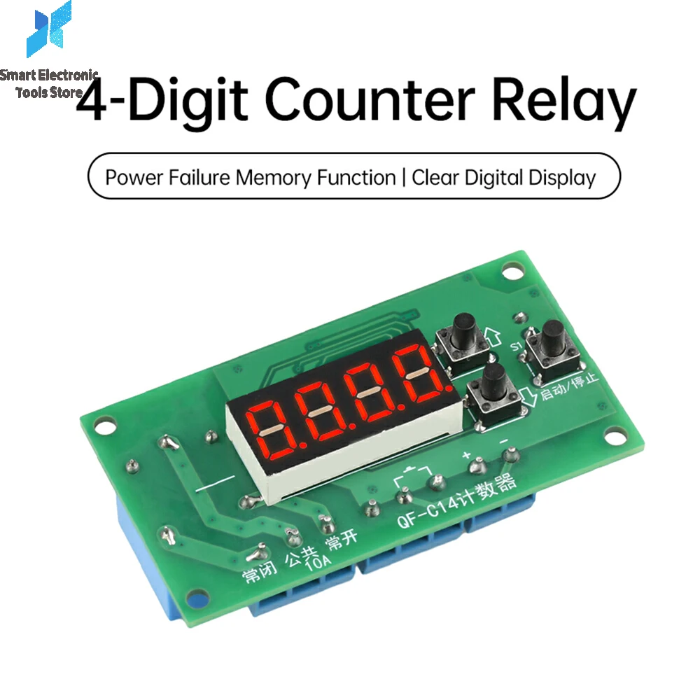 DC12V 24V 4-значный контроль времени минут таймер плата контроллера счетчика процессов с релейным выходом 0-9999 функция выключения питания
DC12V 24V 4-значный контроль времени минут таймер плата контроллера счетчика процессов с релейным выходом 0-9999 функция выключения питания