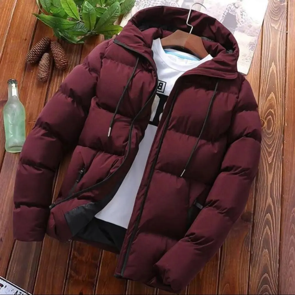 Men Jacket Fashion Men Parkas Winter Overcoat Windproof Zipper Outerwear Zipper Pockets Jacket Hooded Thick Puffer Jacket
Men Jacket Fashion Men Parkas Winter Overcoat Windproof Zipper Outerwear Zipper Pockets Jacket Hooded Thick Puffer Jacket