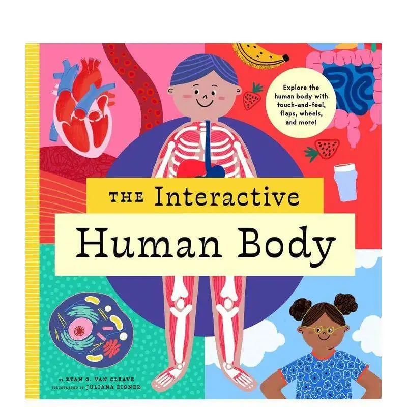 Pre-sale period: 60 days The Interactive Human Body English version: Children's Fun Picture Book
Pre-sale period: 60 days The Interactive Human Body English version: Children's Fun Picture Book