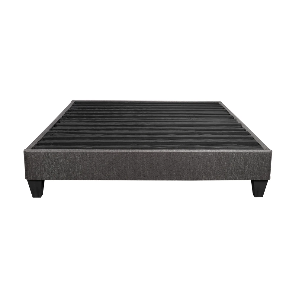Full Size Platform Bed Base, Upholstered Mattress Foundation Bed Frame, Dark Grey
Full Size Platform Bed Base, Upholstered Mattress Foundation Bed Frame, Dark Grey