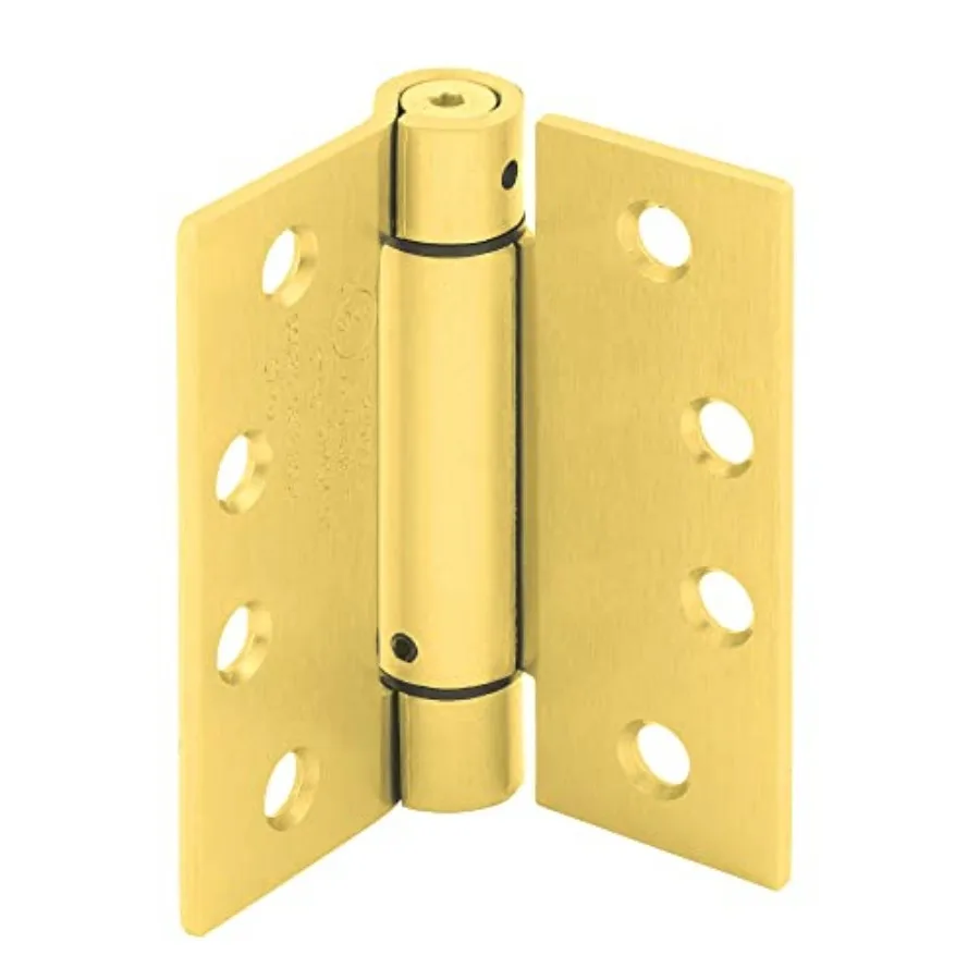 U 1158463 Door Hinge Commercial UL Adjustable Self-Closing Spring Hinge, 4-1/2 In. x 4-1/2 In. with Square Corners, 4 Holes per
U 1158463 Door Hinge Commercial UL Adjustable Self-Closing Spring Hinge, 4-1/2 In. x 4-1/2 In. with Square Corners, 4 Holes per