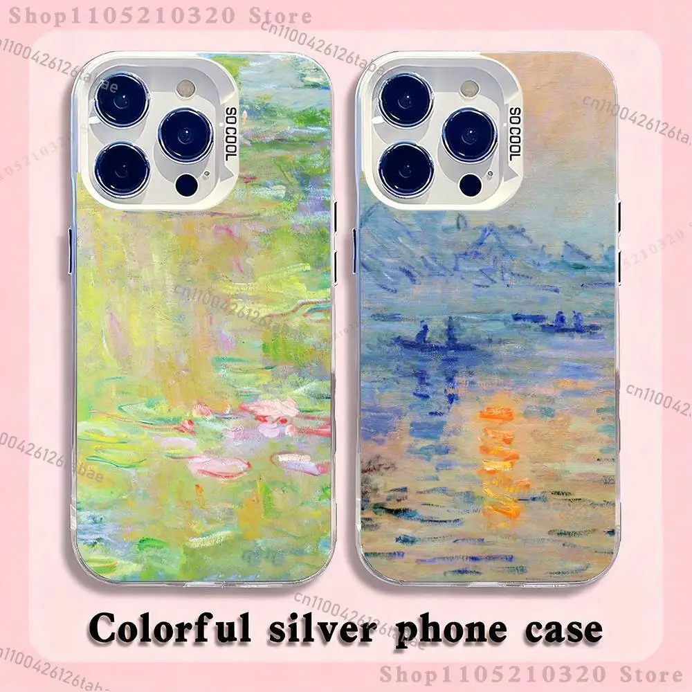 Claude M-Monet Painting Phone Case For iPhone 17,16,15,14,13,12,11,Pro,Max,Plus,Mini,XS,SE Anti Fall White Matte Hard Bumper
Claude M-Monet Painting Phone Case For iPhone 17,16,15,14,13,12,11,Pro,Max,Plus,Mini,XS,SE Anti Fall White Matte Hard Bumper