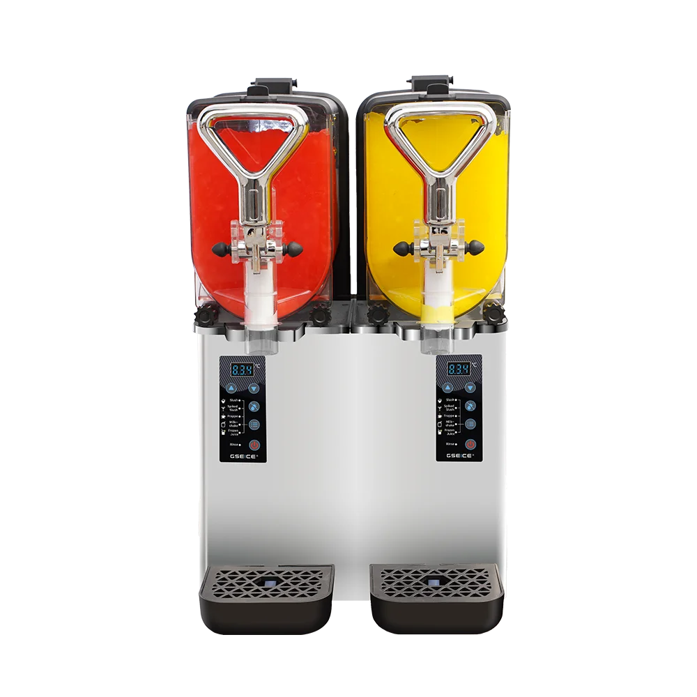 3L 2 Barrel Slush Machine Frozen Drink 2025 New Smart Mini Ice Slush Machine For Sale
3L 2 Barrel Slush Machine Frozen Drink 2025 New Smart Mini Ice Slush Machine For Sale