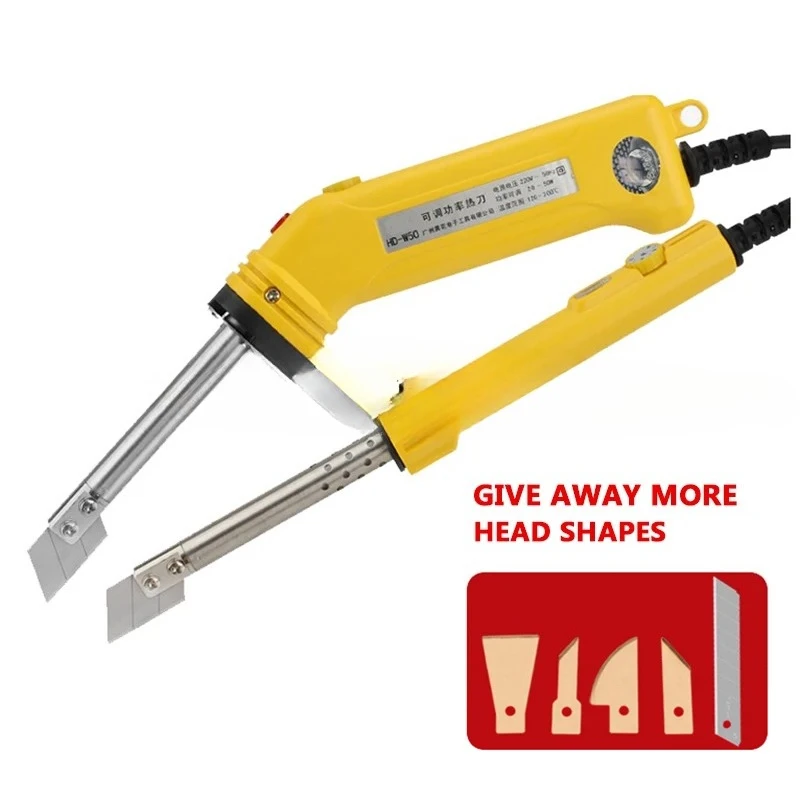 Adjustable Temperature Electric Heating Knife Foam Cutting Cloth Cutting Hot Knife Sponge Kt Board Hot Melt Knife
Adjustable Temperature Electric Heating Knife Foam Cutting Cloth Cutting Hot Knife Sponge Kt Board Hot Melt Knife