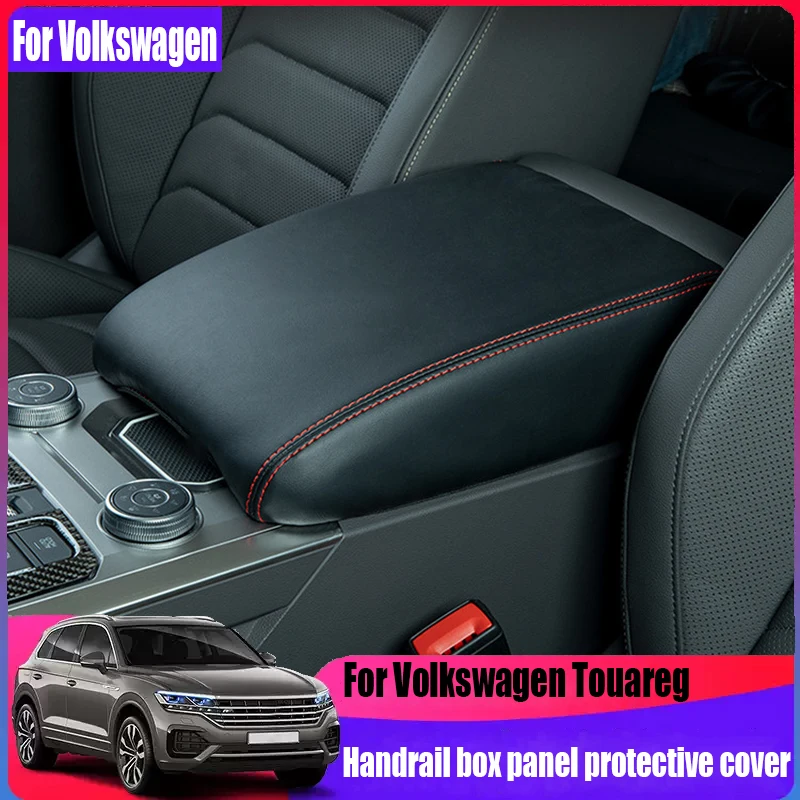 Central control armrest box panel protective leather cover car interior modification parts For Volkswagen Touareg MK3 2019-2024
Central control armrest box panel protective leather cover car interior modification parts For Volkswagen Touareg MK3 2019-2024