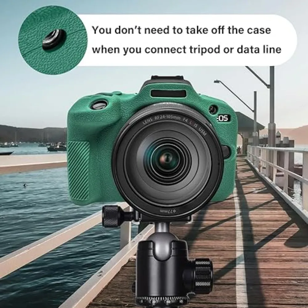 Soft Silicone Protective Cover Body Case Skin Accessories For Canon EOS R100 Mirrorless camera Bag + free tempered film
Soft Silicone Protective Cover Body Case Skin Accessories For Canon EOS R100 Mirrorless camera Bag + free tempered film