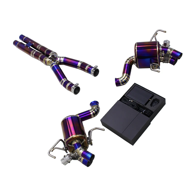 Yooking Titanium Valvetronic X-Pipe Cat-Back Exhaust System For Ferrari California 4.3 (2009-2014)
Yooking Titanium Valvetronic X-Pipe Cat-Back Exhaust System For Ferrari California 4.3 (2009-2014)