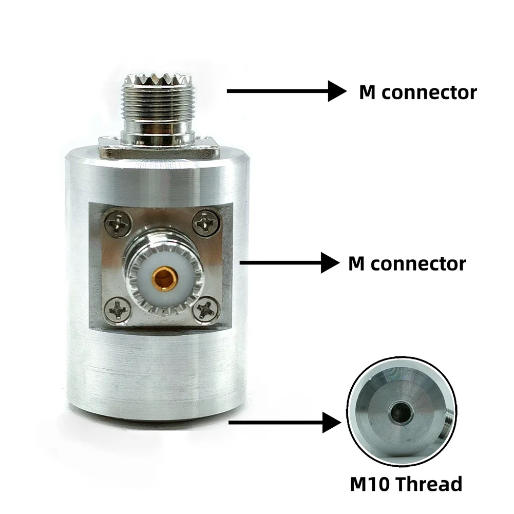 For Pac12 Portable Stainless Steel Shortwave Antenna Base with M10 Thread Connection for Vehicle Mounted Setup
For Pac12 Portable Stainless Steel Shortwave Antenna Base with M10 Thread Connection for Vehicle Mounted Setup