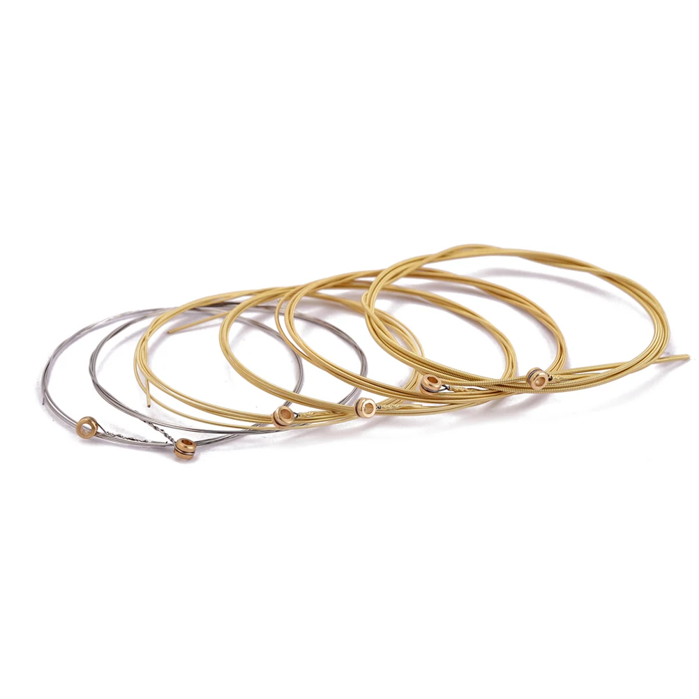 6 PCS/ Set Assorted Sizes Steel Guitar Strings for 6 String Folk Acoustic Guitar 0.3mm 0.41mm 0.61mm 0.81mm 1.71mm 1.35mm
6 PCS/ Set Assorted Sizes Steel Guitar Strings for 6 String Folk Acoustic Guitar 0.3mm 0.41mm 0.61mm 0.81mm 1.71mm 1.35mm