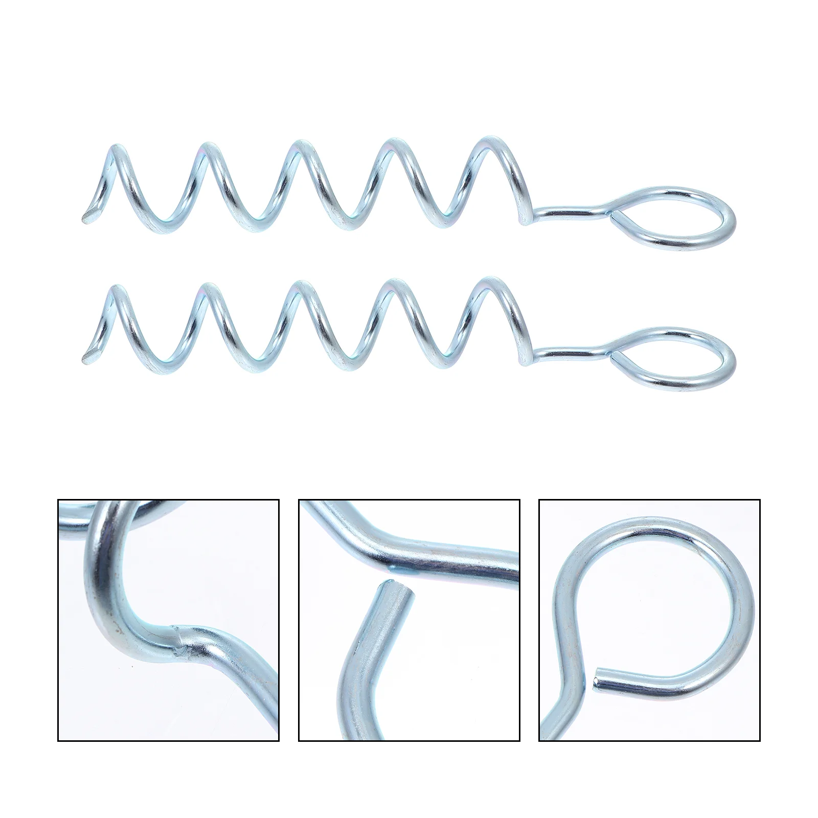 2 Pcs Ground Nail Pet Spiral Stake Camping Supplies Anchors Tent Fixing Tools Dog Leash Large for Dogs Outdoor
2 Pcs Ground Nail Pet Spiral Stake Camping Supplies Anchors Tent Fixing Tools Dog Leash Large for Dogs Outdoor