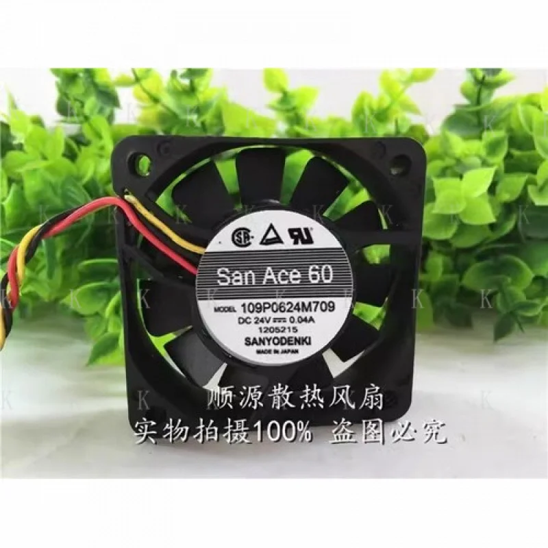C ДЛЯ SANYO SAN ACE 60 109P0624M709 6015 DC24V 0,04A 6 см 3-проводной инверторный охлаждающий вентилятор
C ДЛЯ SANYO SAN ACE 60 109P0624M709 6015 DC24V 0,04A 6 см 3-проводной инверторный охлаждающий вентилятор