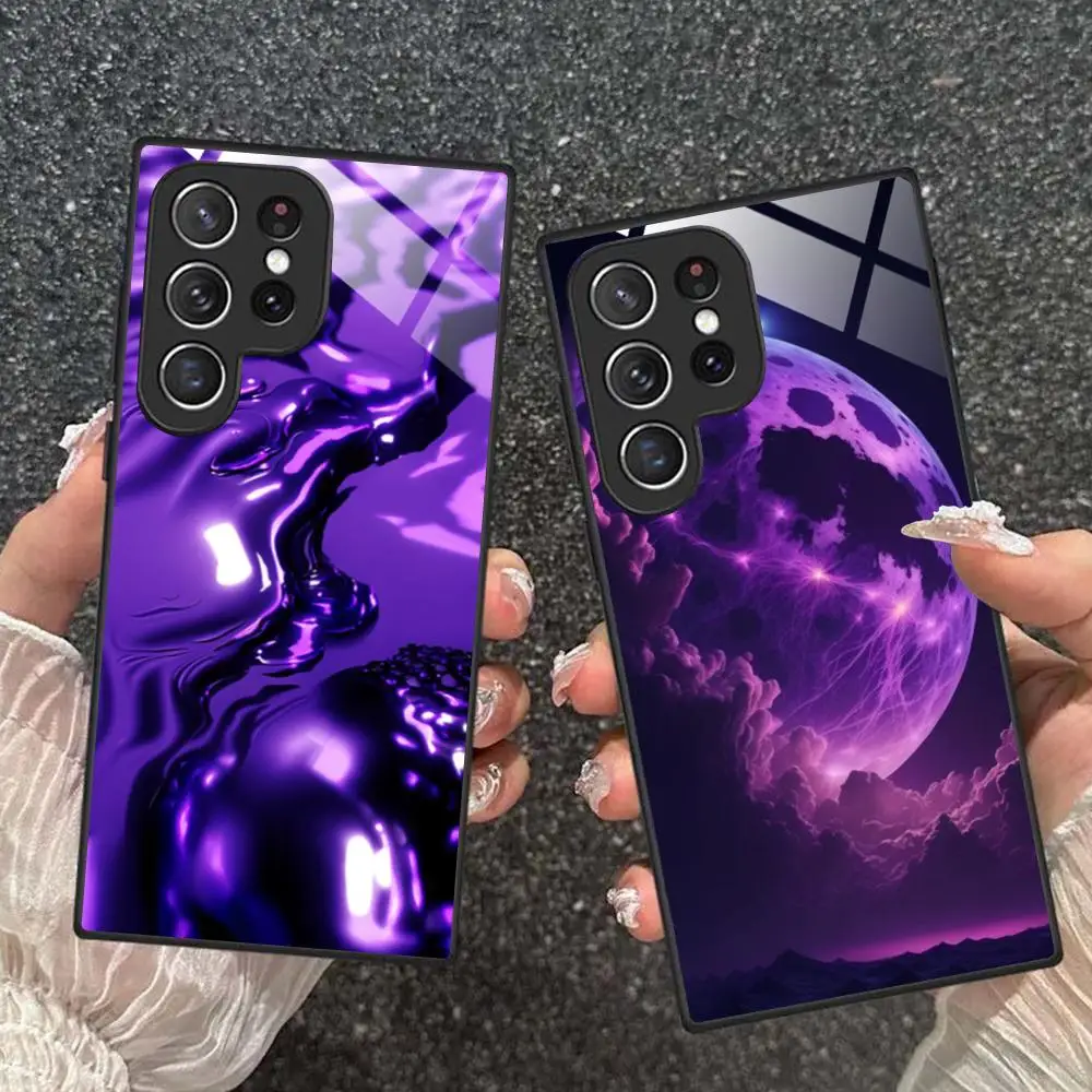 Luxury Purple Phone Case for Samsung Galaxy S26 S25 S24 S23 S22 S21 S20 Note20 Plus FE Ultra Glass Protective Cover
Luxury Purple Phone Case for Samsung Galaxy S26 S25 S24 S23 S22 S21 S20 Note20 Plus FE Ultra Glass Protective Cover