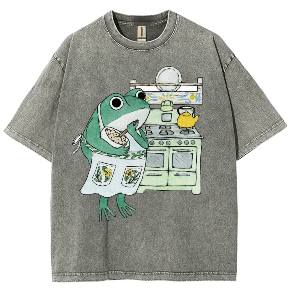 Cooking Frog Shirt Women's Graphic Clothing Sales Unisex Oversized y2k Clothes Shirts Women's Shirt Vintage 90s Shirt
Cooking Frog Shirt Women's Graphic Clothing Sales Unisex Oversized y2k Clothes Shirts Women's Shirt Vintage 90s Shirt