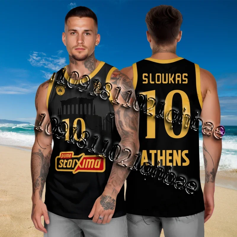 Moto New Arrivals Panathinaitkos Basketball Jersey Fan Special Jersey Kit Greece Men Summer Basketball Sports Jersey Vest TShirt
Moto New Arrivals Panathinaitkos Basketball Jersey Fan Special Jersey Kit Greece Men Summer Basketball Sports Jersey Vest TShirt